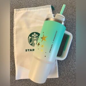 Starbucks x Stanley limited edition mint green star tumbler Thailand